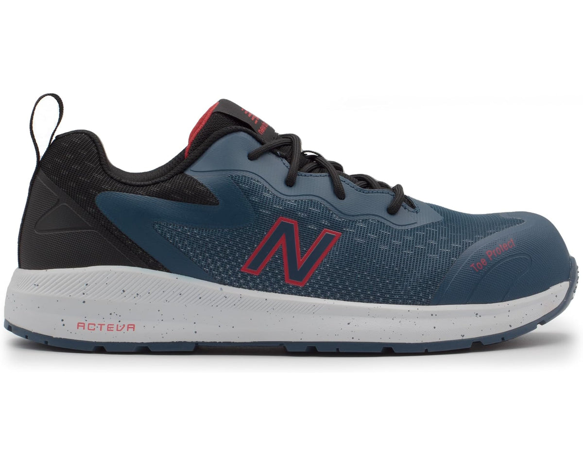 Men's New Balance Work & Safety Logic Comp Toe SD10 SR Denim/Red