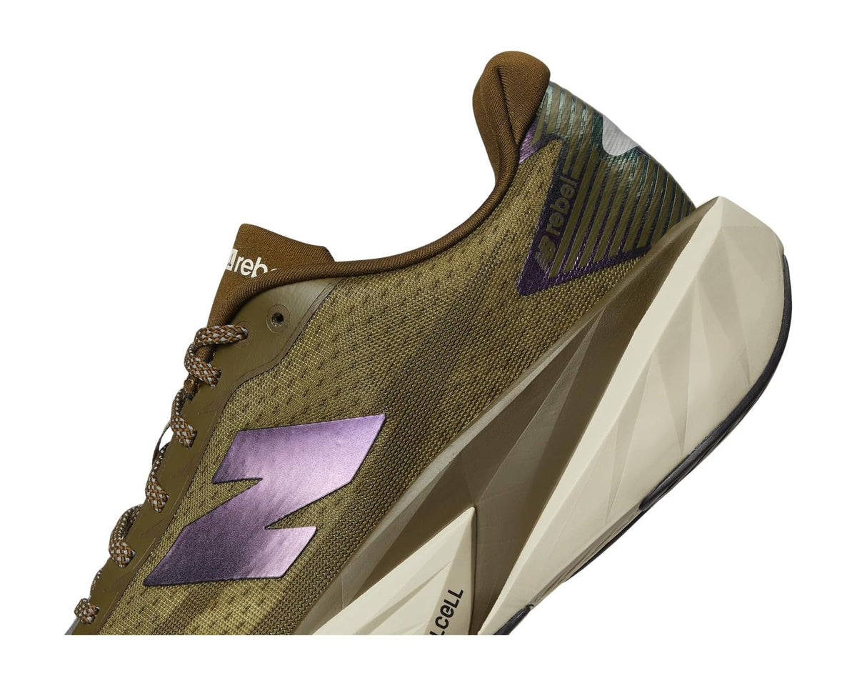 Men's New Balance FuelCell Rebel v5 Woodland/Shipyard/Silver Metallic