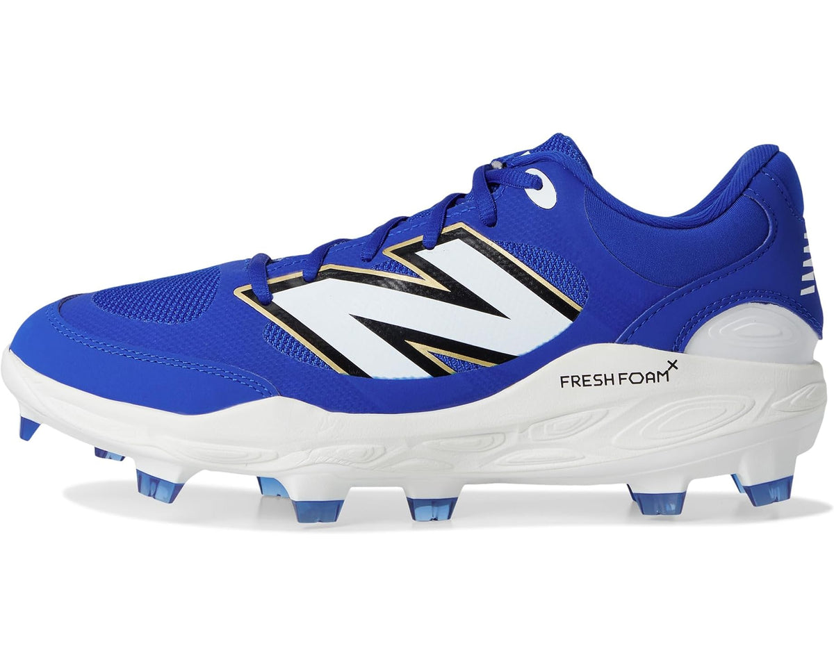 Men's New Balance Fresh Foam 3000v7 Molded Baseball Cleats Team Royal/White