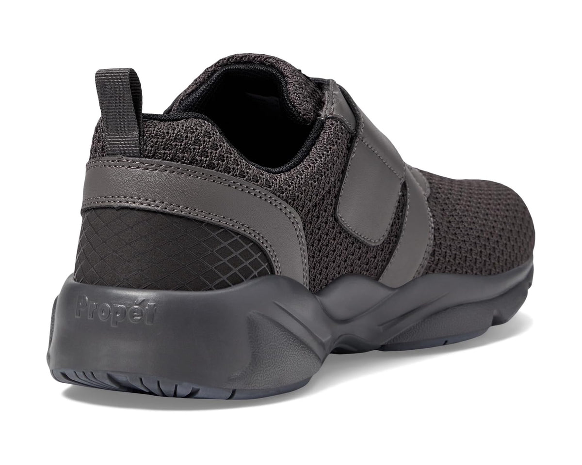 Men's Propet Stability X Strap Stone/Black