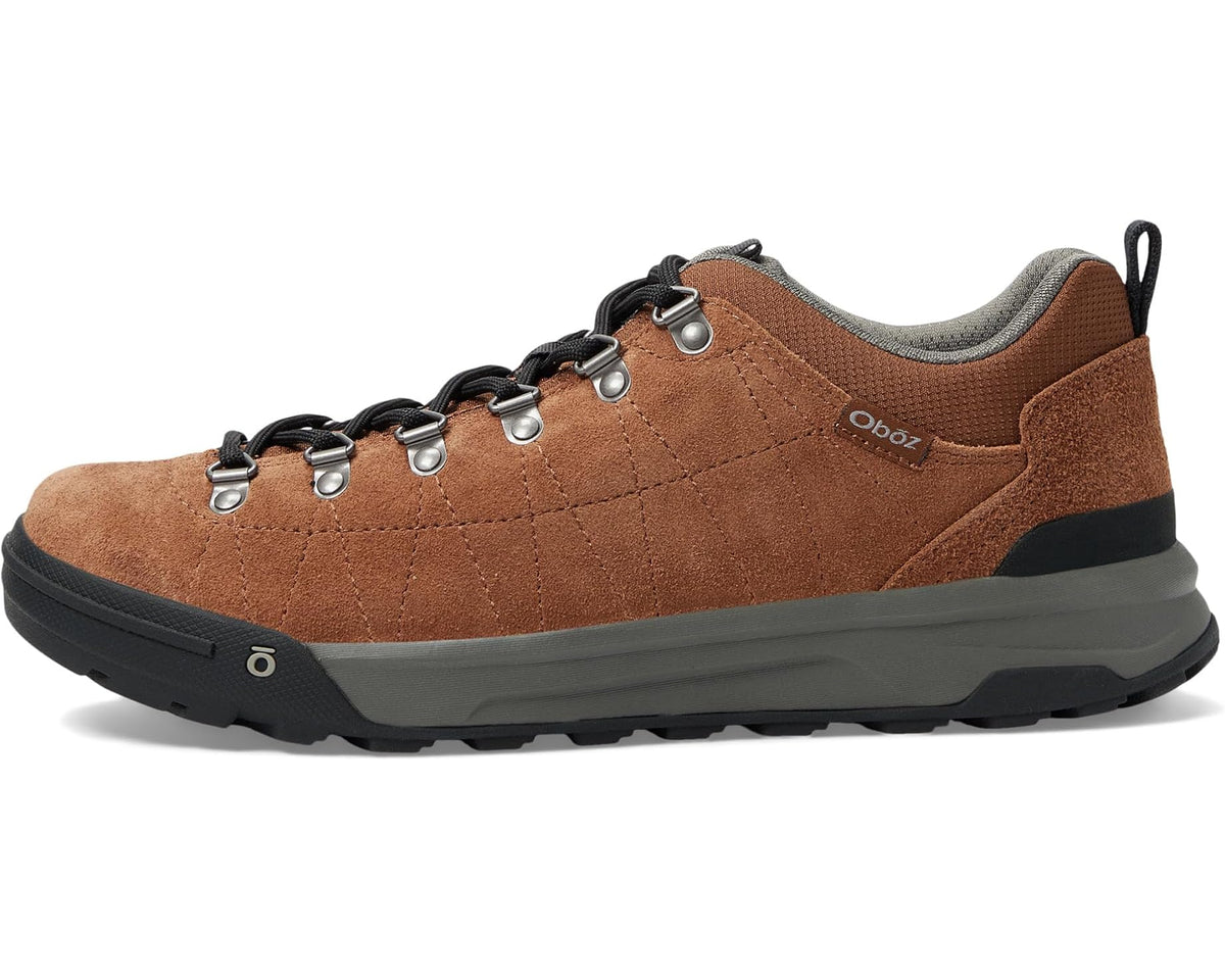 Men's Oboz Beall Low Suede Grizzly