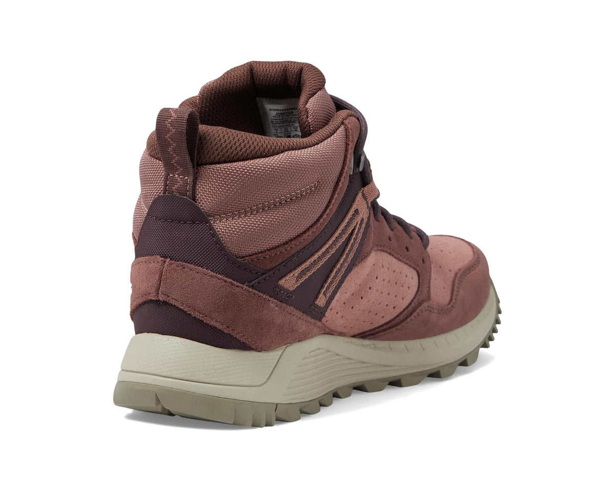 Men's Merrell Wildwood Mid LTR Waterproof Marron/Burlwood