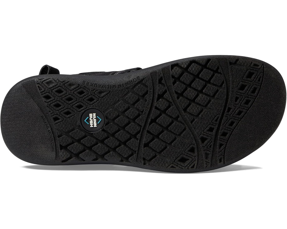 Men's Nunn Bush Rio Vista River Slide Sandal Black