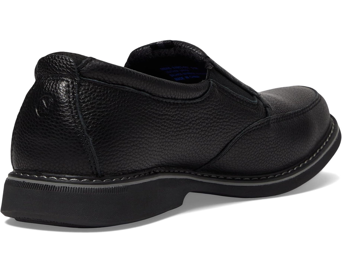 Men's Nunn Bush Otto Plain Toe Slip-On Black