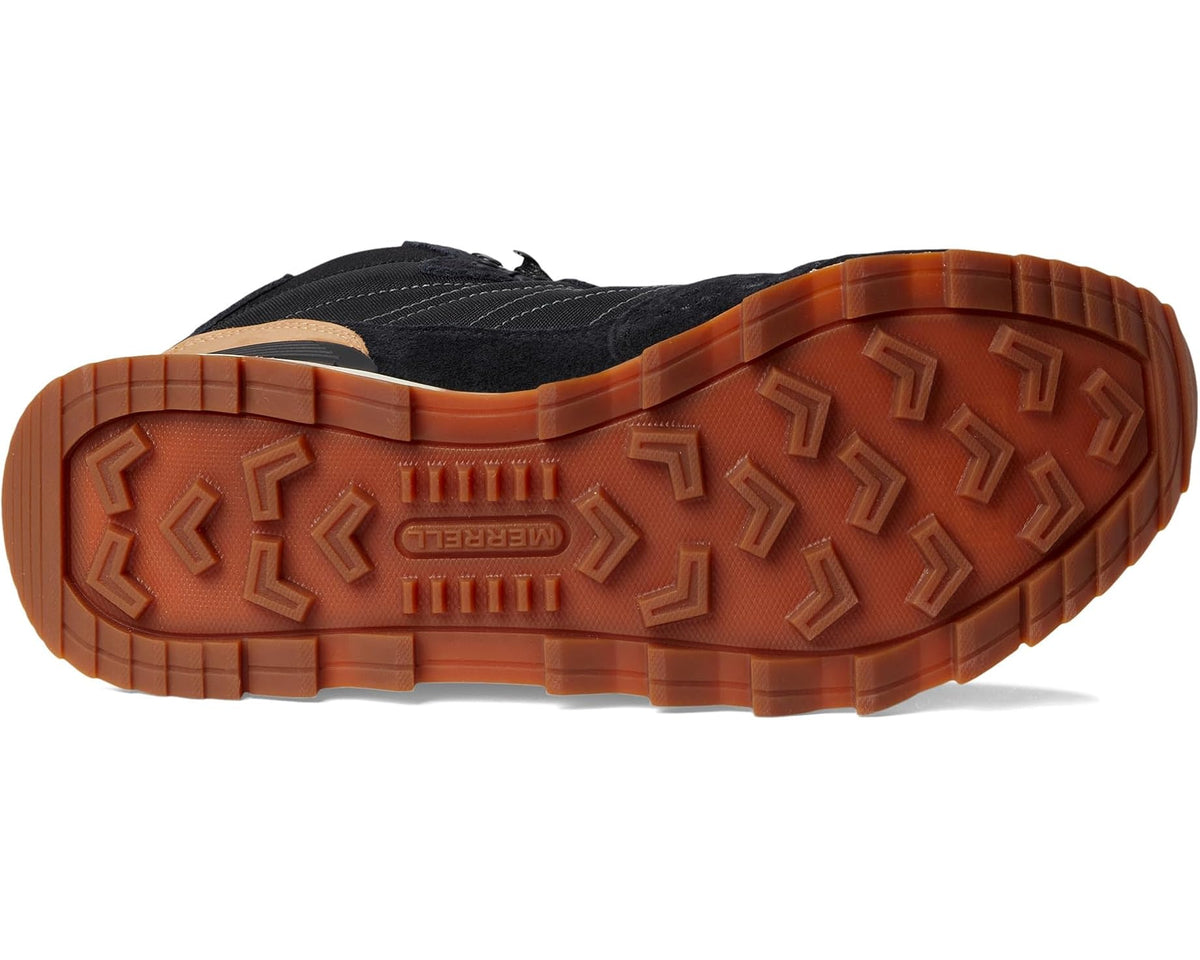 Men's Merrell Alpine 83 Sneaker Recraft Mid Waterproof Black