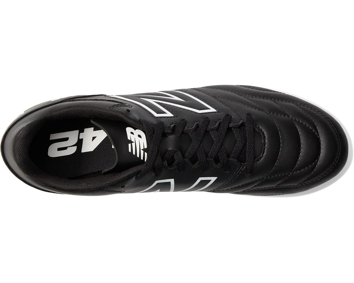 Men's New Balance 442 V2 Academy FG Soccer Cleats Black/White