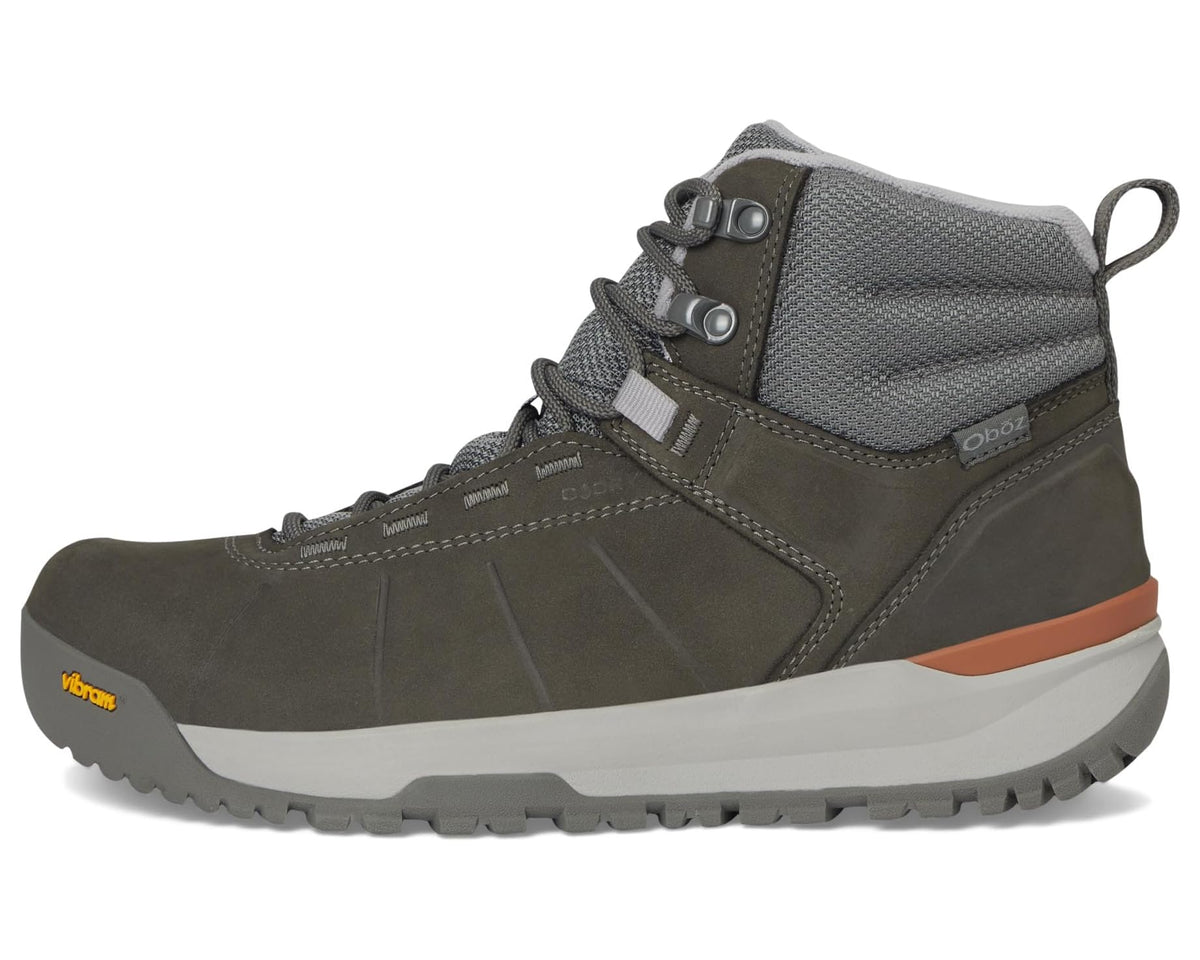 Men's Oboz Andesite Mid Insulated B-Dry Charcoal