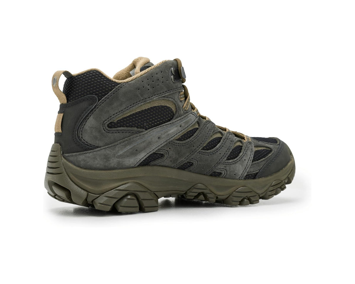 Men's Merrell Moab 3 Mid Waterproof Black/Beluga