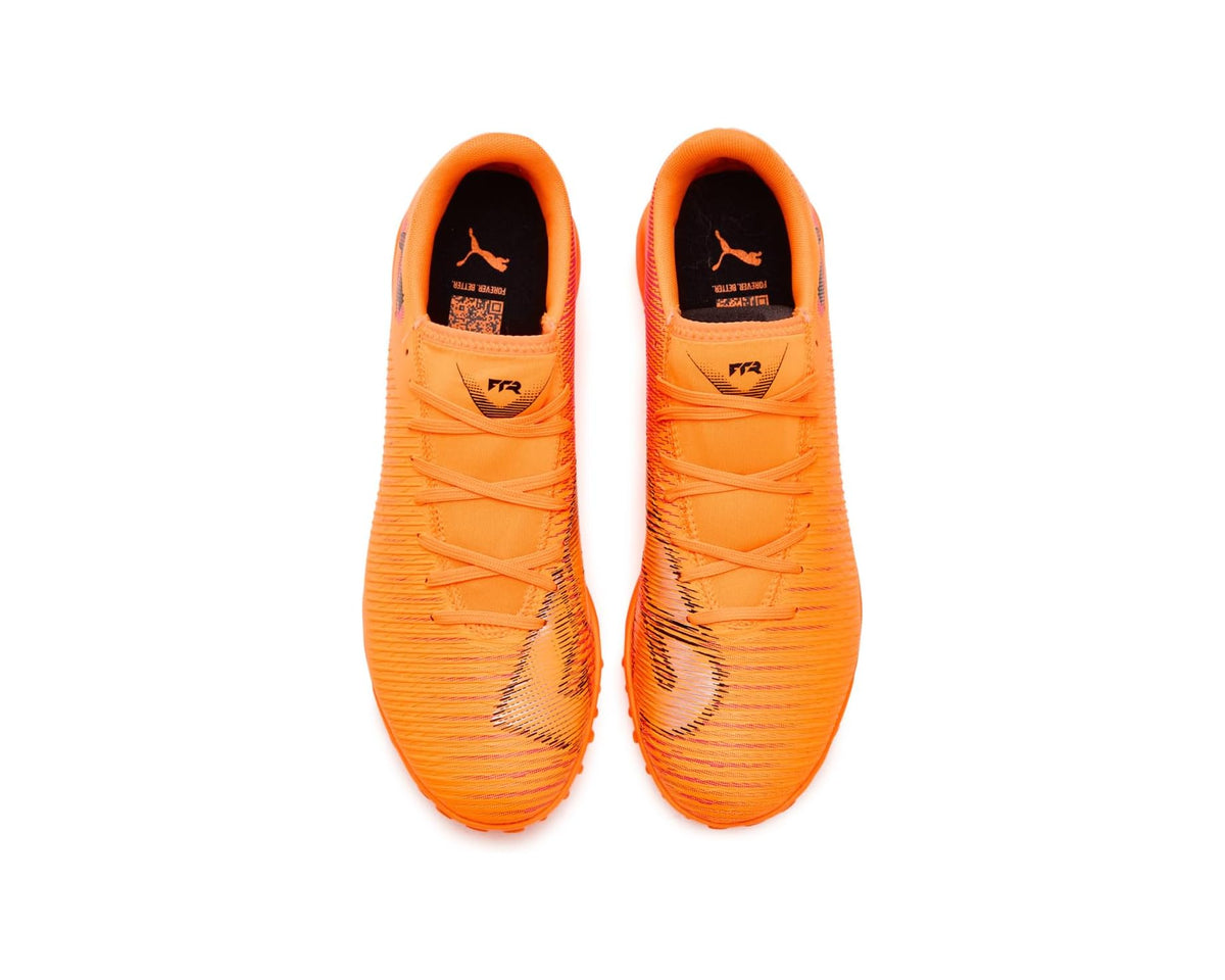 Men's PUMA Future 8 Play Turf Trainer Soccer Cleats Heat Fire/Black/Ravish