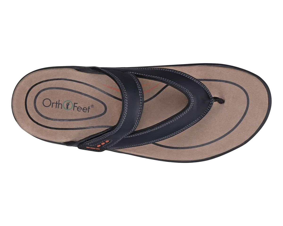 Men's Orthofeet Eldorado Black