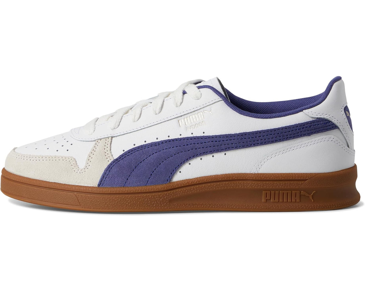 Men's PUMA Indoor Shoes Puma White/Blue Crystal/Gum