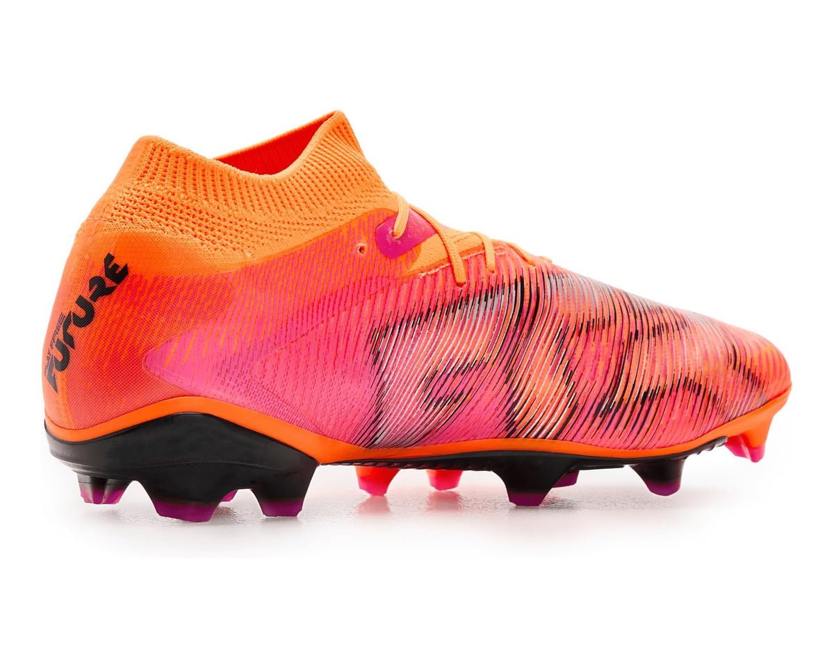 Men's PUMA Future 8 Pro Firm, Artificial Ground Soccer Cleats Heat Fire/Black/Ravish