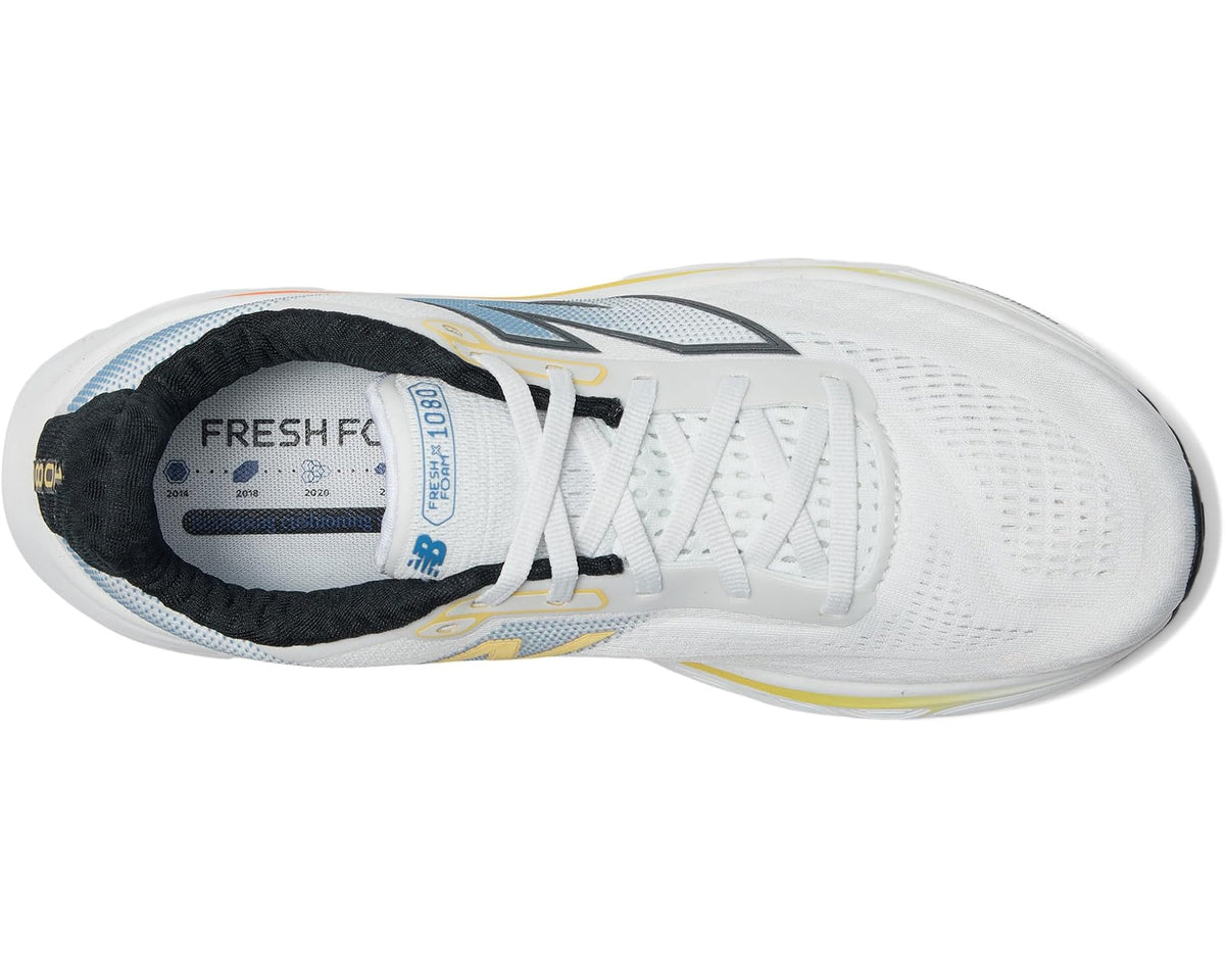 Men's New Balance Fresh Foam X 1080v14 White/Black/Sea Stone
