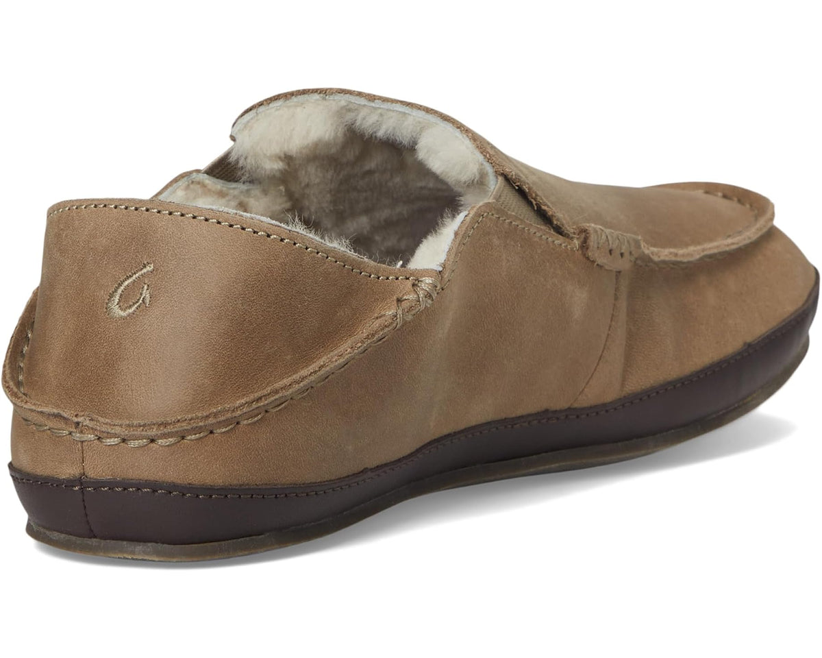 Men's OluKai Moloa Slipper Clay/Dark Java