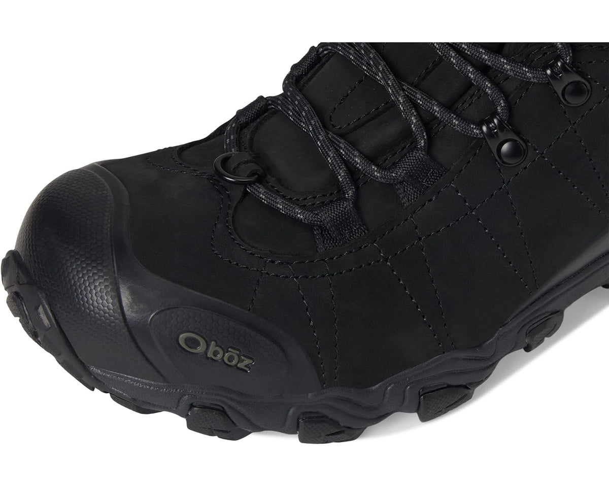 Men's Oboz Bridger Insulated Waterproof 8 Black Sea