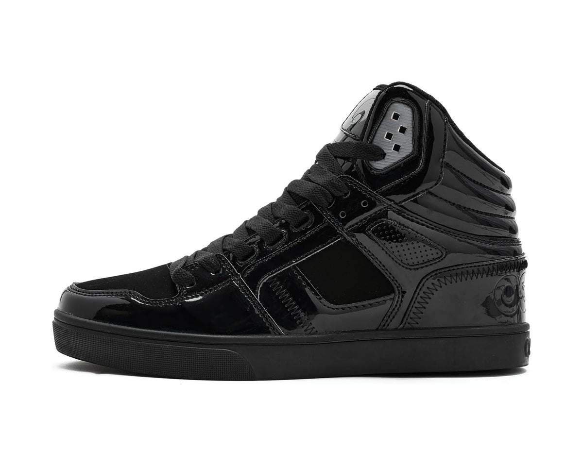 Men's Osiris Clone Black/Patent/Silver