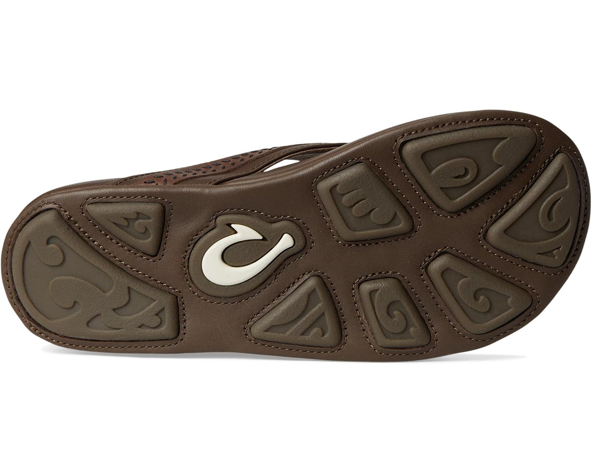 Men's OluKai Aho - M Dk Wood / Dk Wood