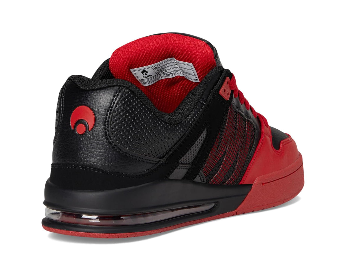 Men's Osiris Pixel Black/Red/Gum