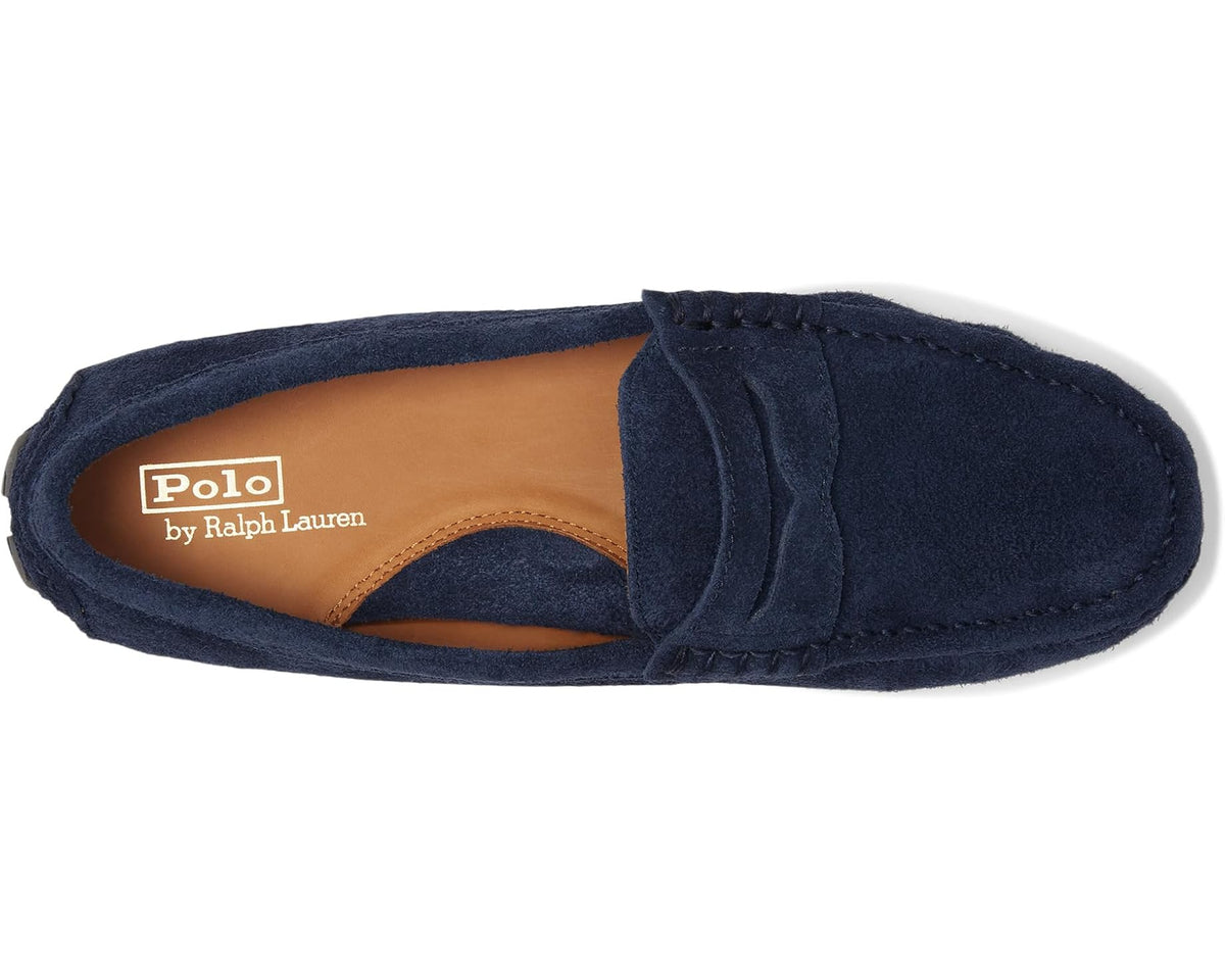Men's Polo Ralph Lauren Anders Suede Penny Drivers Hunter Navy