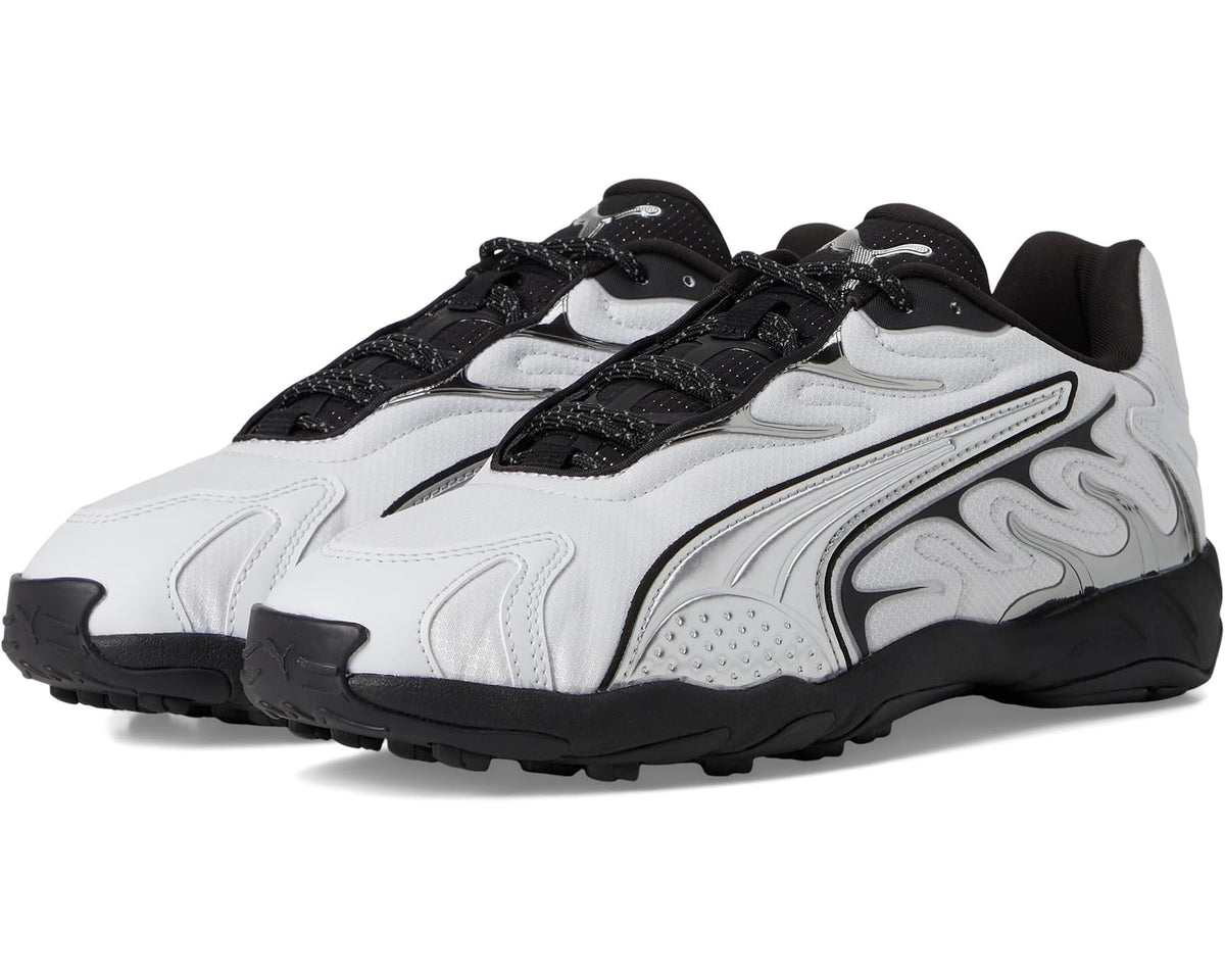 Men's PUMA Inhale Shoes Silver Mist/Black