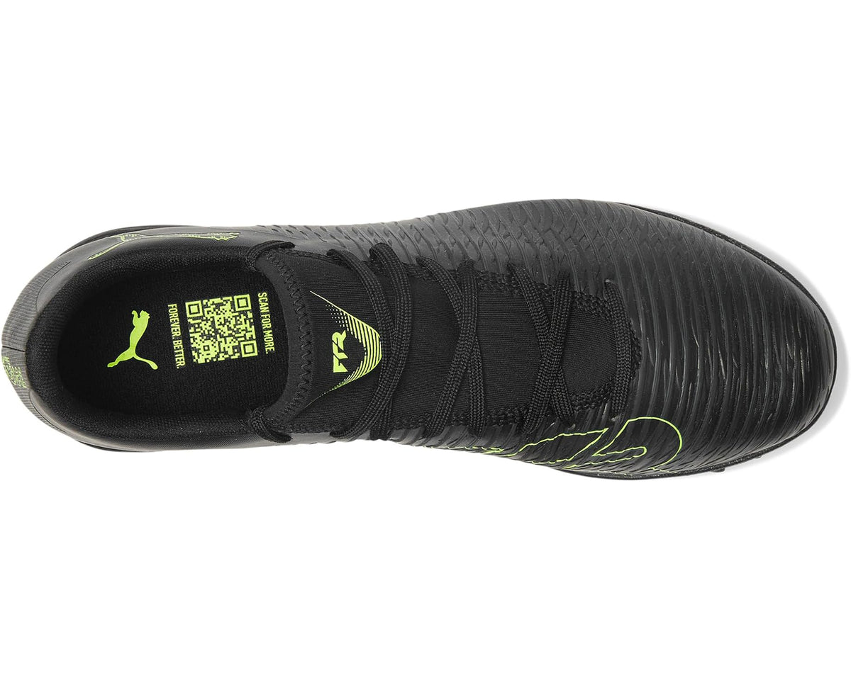 Men's PUMA Future 8 Play Turf Trainer Soccer Cleats Black/Fizzy Light/Green Terrain