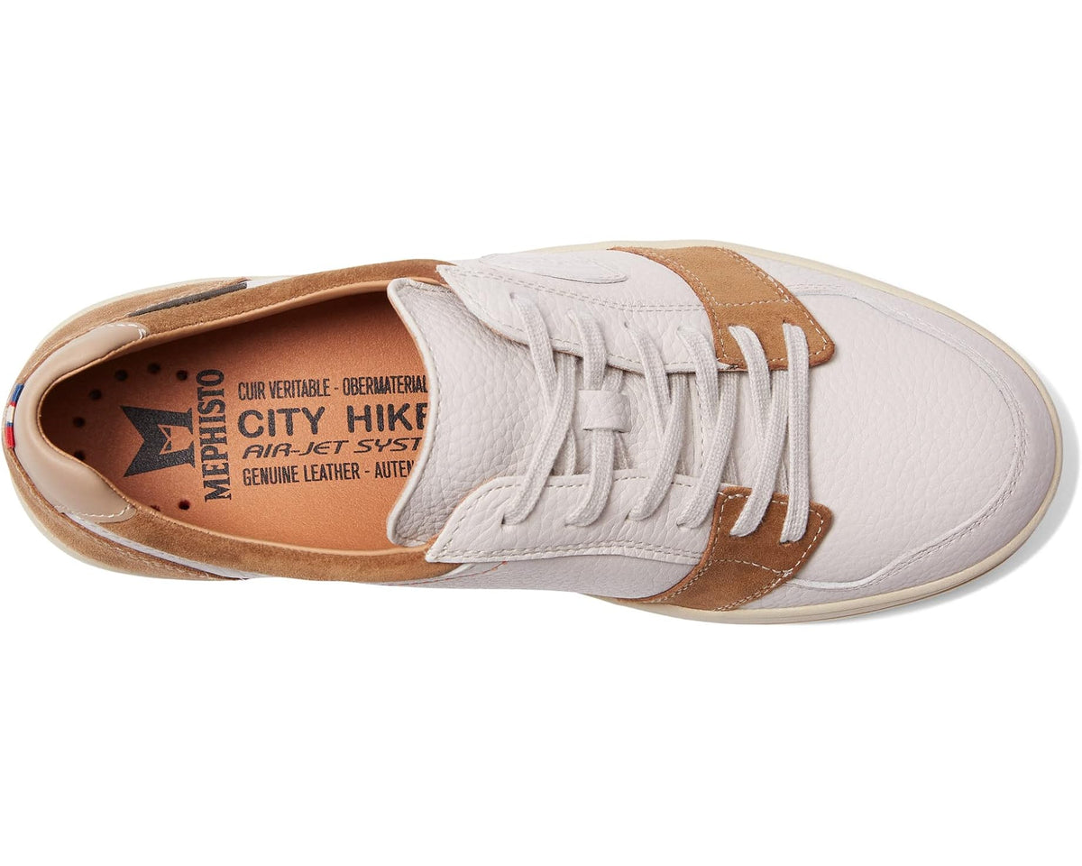 Men's Mephisto Hugh Off-White Leather