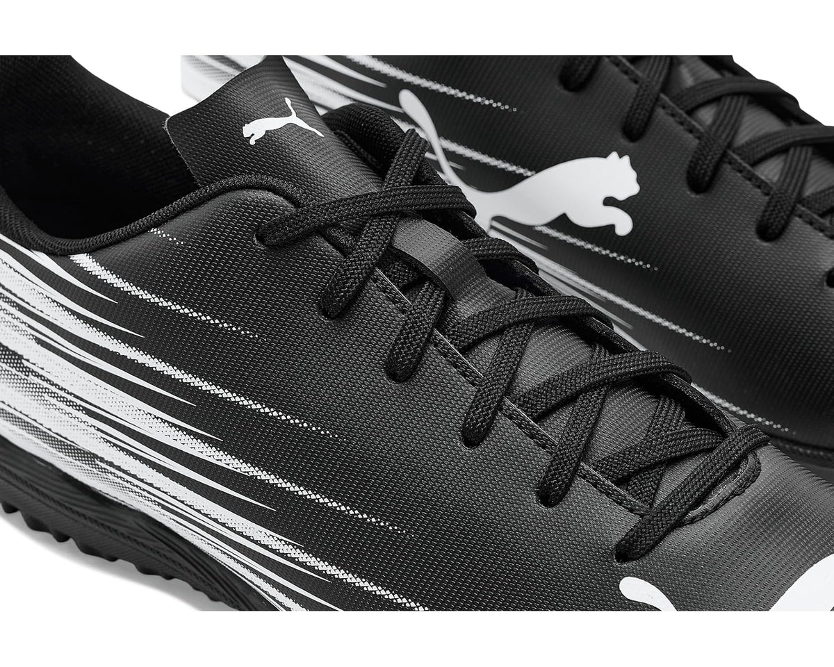 Men's PUMA Attacanto Turf Training Soccer Cleats Black/White