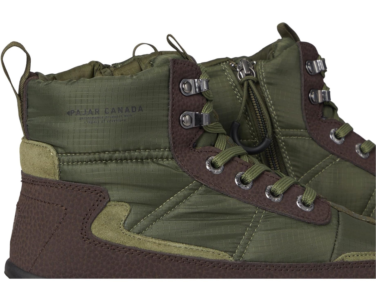 Men's Pajar CANADA Fero 2.0 Military Green-Dark Brown