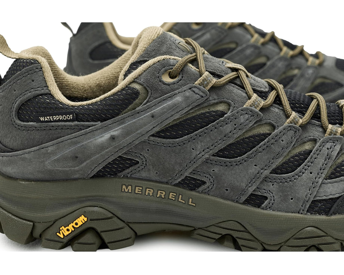 Men's Merrell Moab 3 Waterproof Black/Beluga