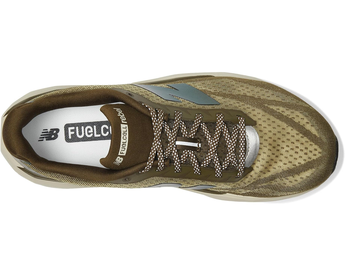 Men's New Balance FuelCell Rebel v5 Woodland/Shipyard/Silver Metallic