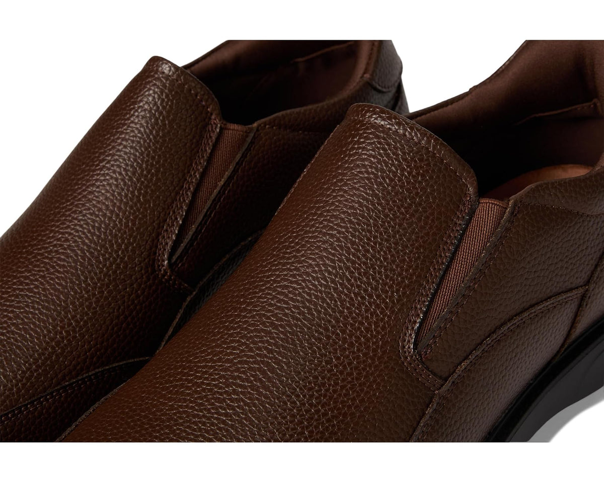 Men's Marc Joseph New York Chicago Road (Hands Free Technology) Brown Grainy Leather