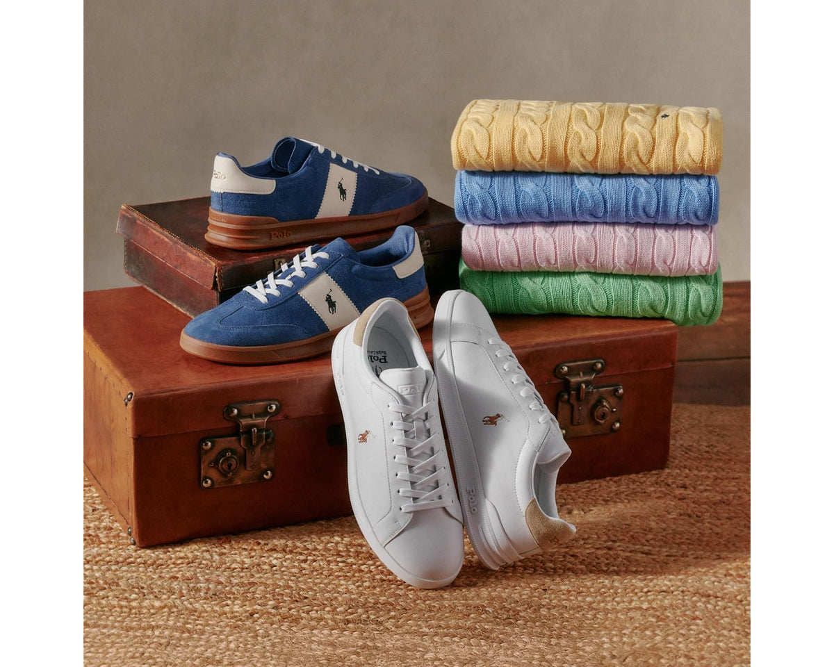 Men's Polo Ralph Lauren Heritage Court II White/Bone