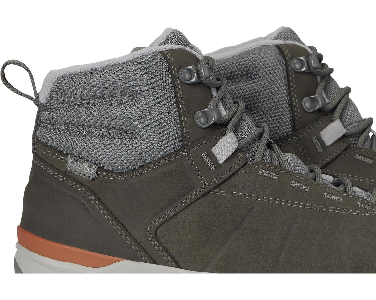 Men's Oboz Andesite Mid Insulated B-Dry Charcoal