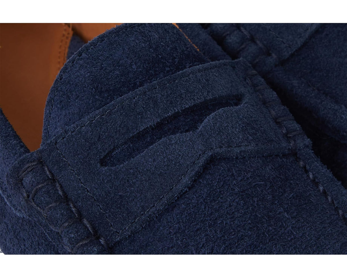 Men's Polo Ralph Lauren Anders Suede Penny Drivers Hunter Navy