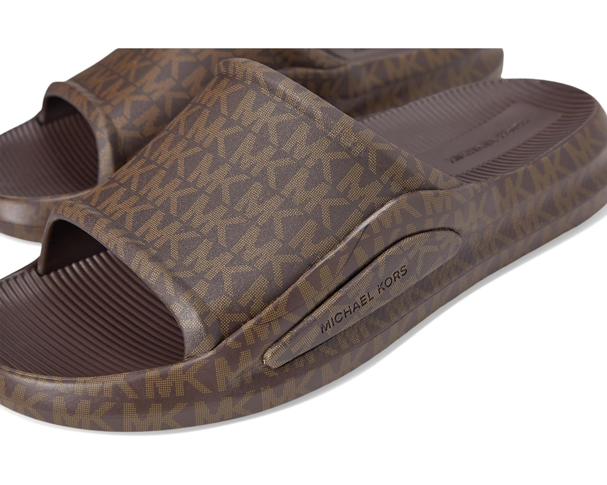 Men's Michael Kors Griffin Slide Brown Multi