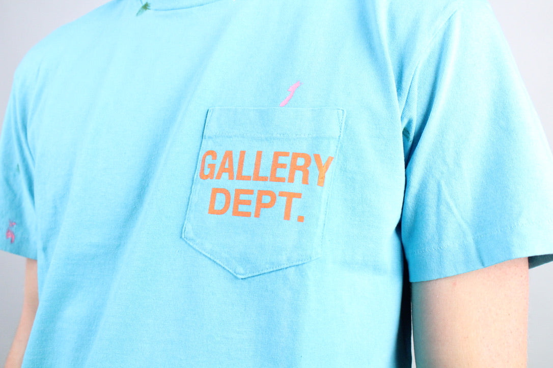 Gallery Dept. Vintage Logo T-Shirt 'Turquoise'