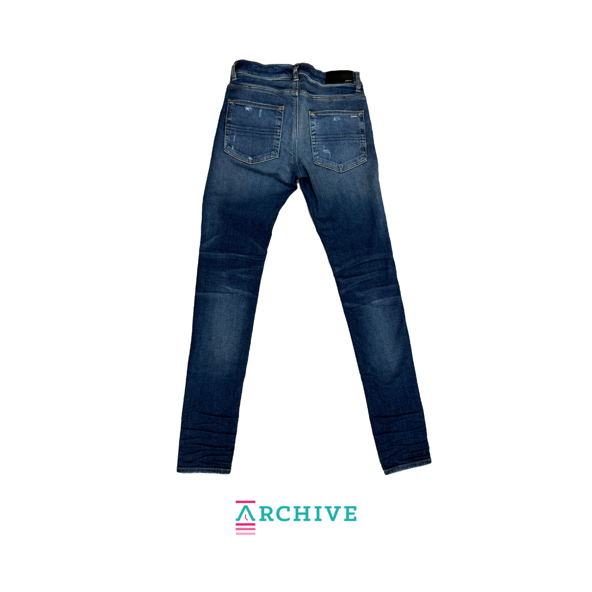 Amiri Stack Jeans 'Blue' - size 30 (ARCHIVE)