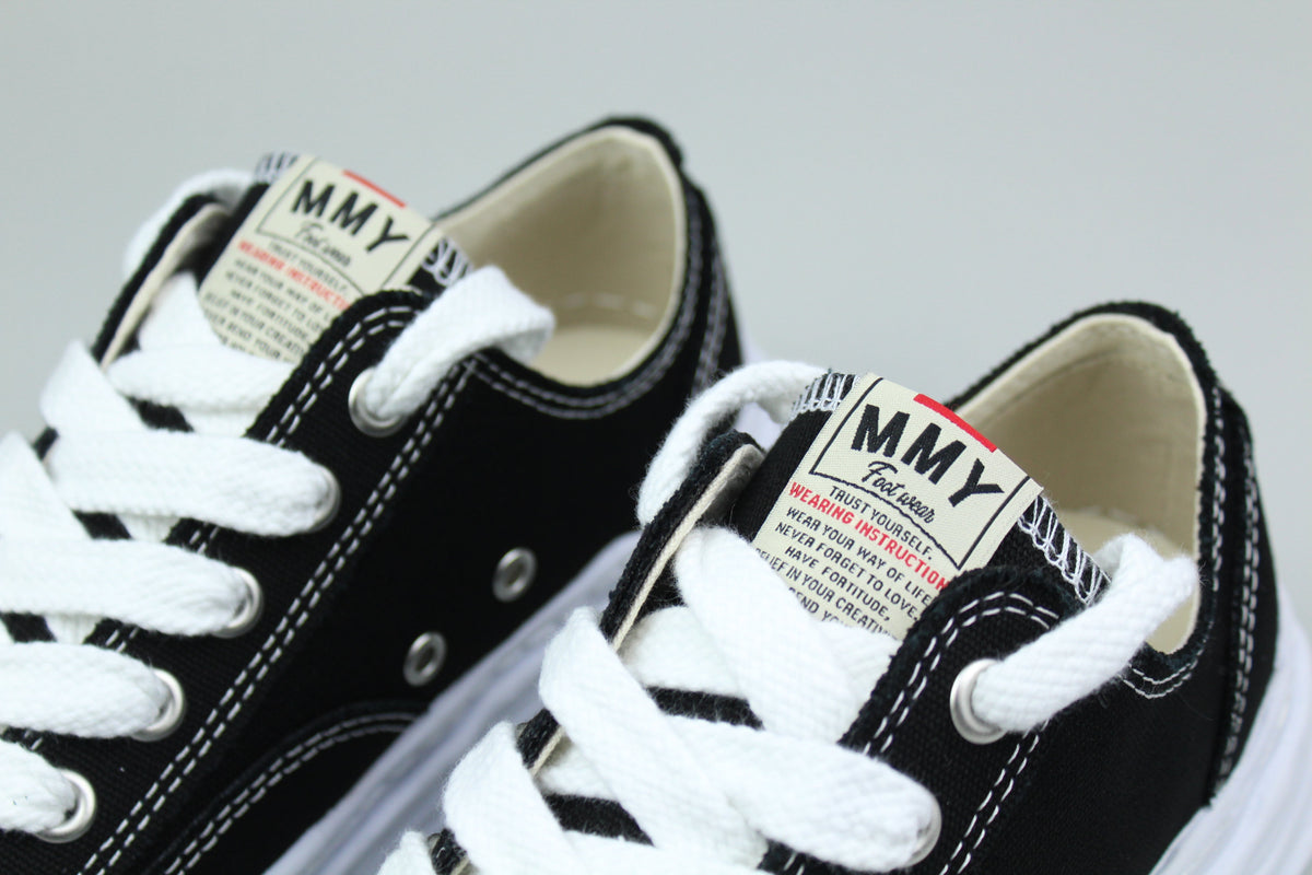 Maison Mihara Yasuhiro Hank OG Sole Canvas Low 'Black'