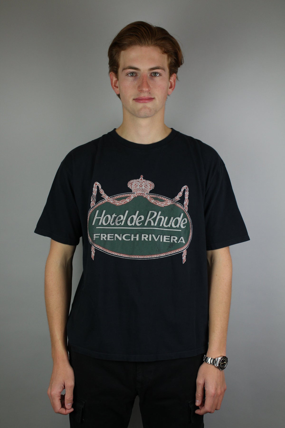 Rhude Riviera Tee 'Vintage Black'