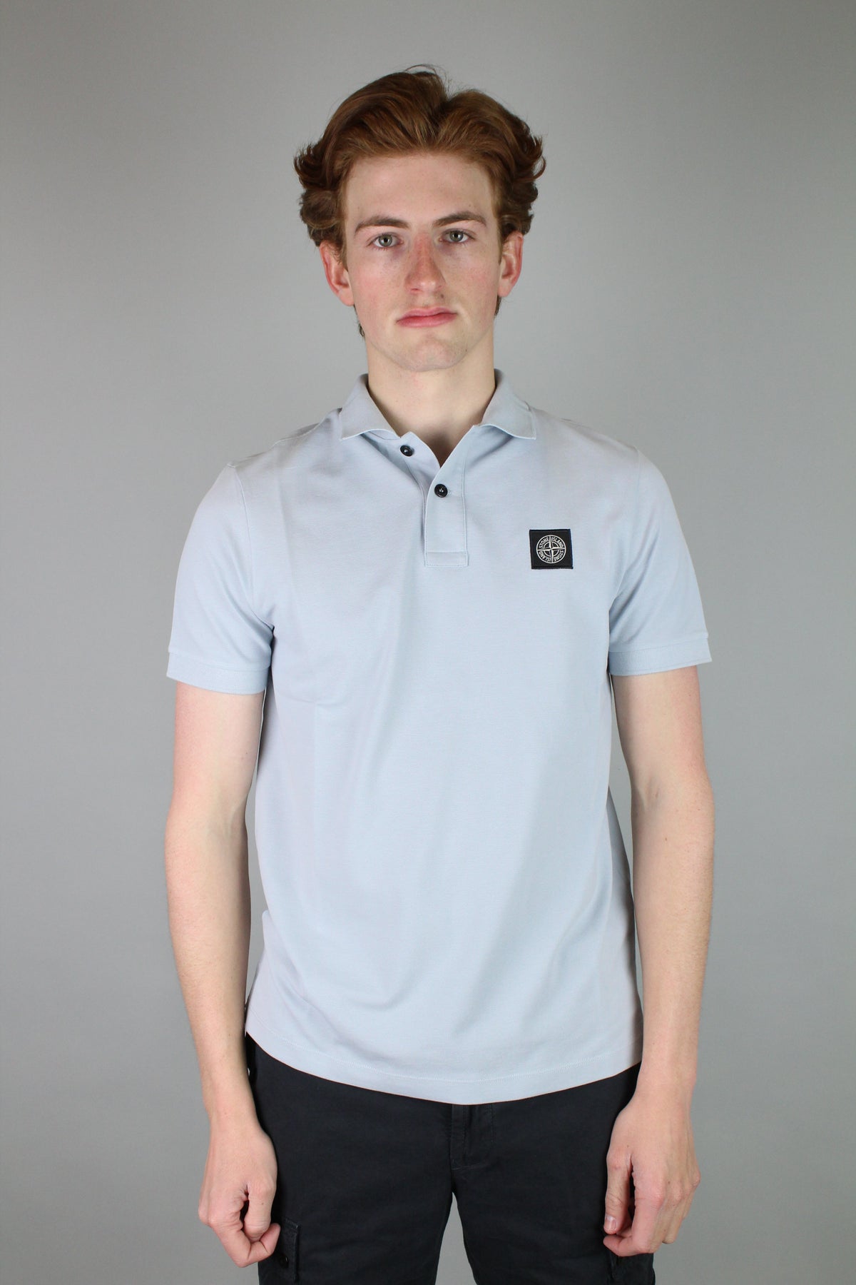 Stone Island Polo 'Light Blue' (Slim Fit)