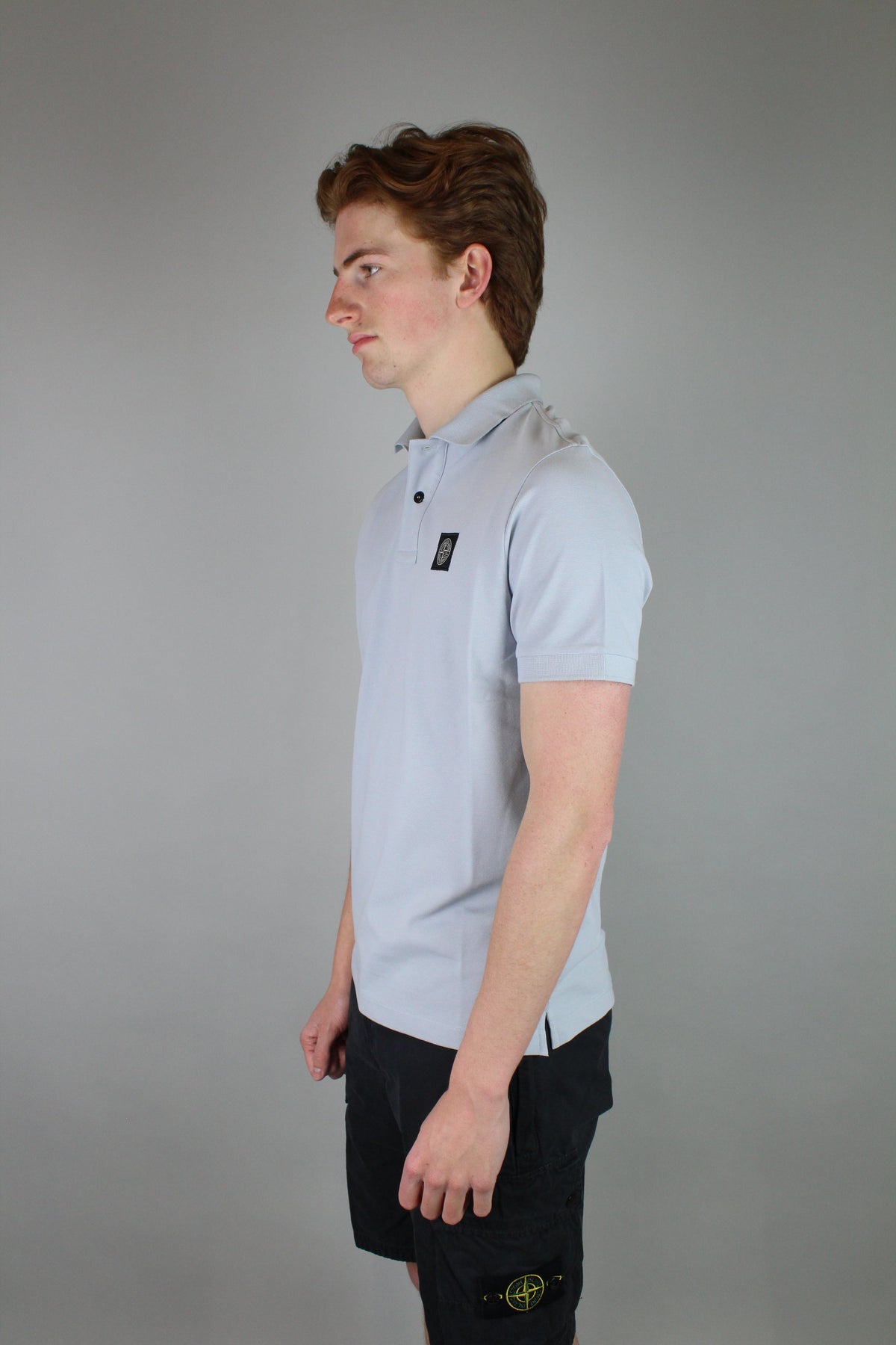 Stone Island Polo 'Light Blue' (Slim Fit)