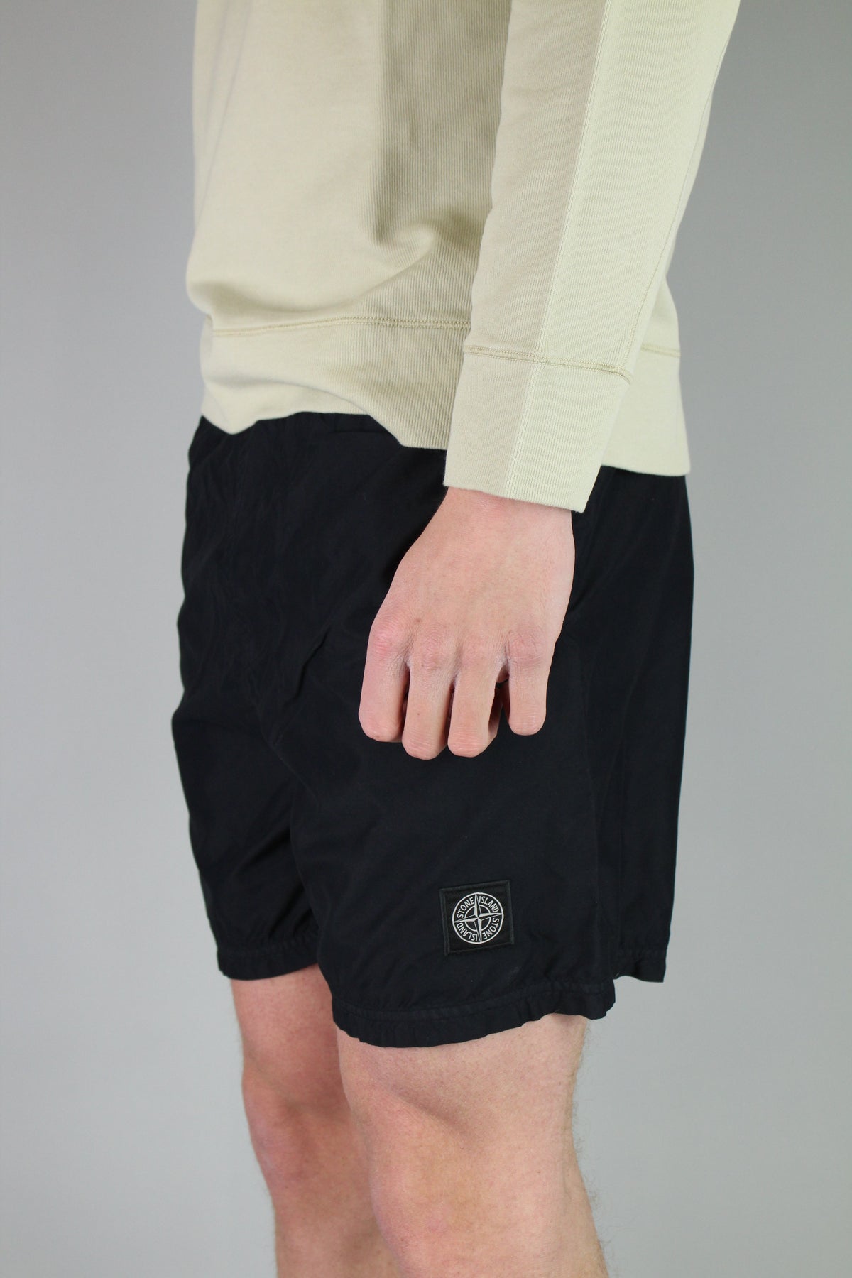 Stone Island Compass Logo Swim Shorts 'Black'