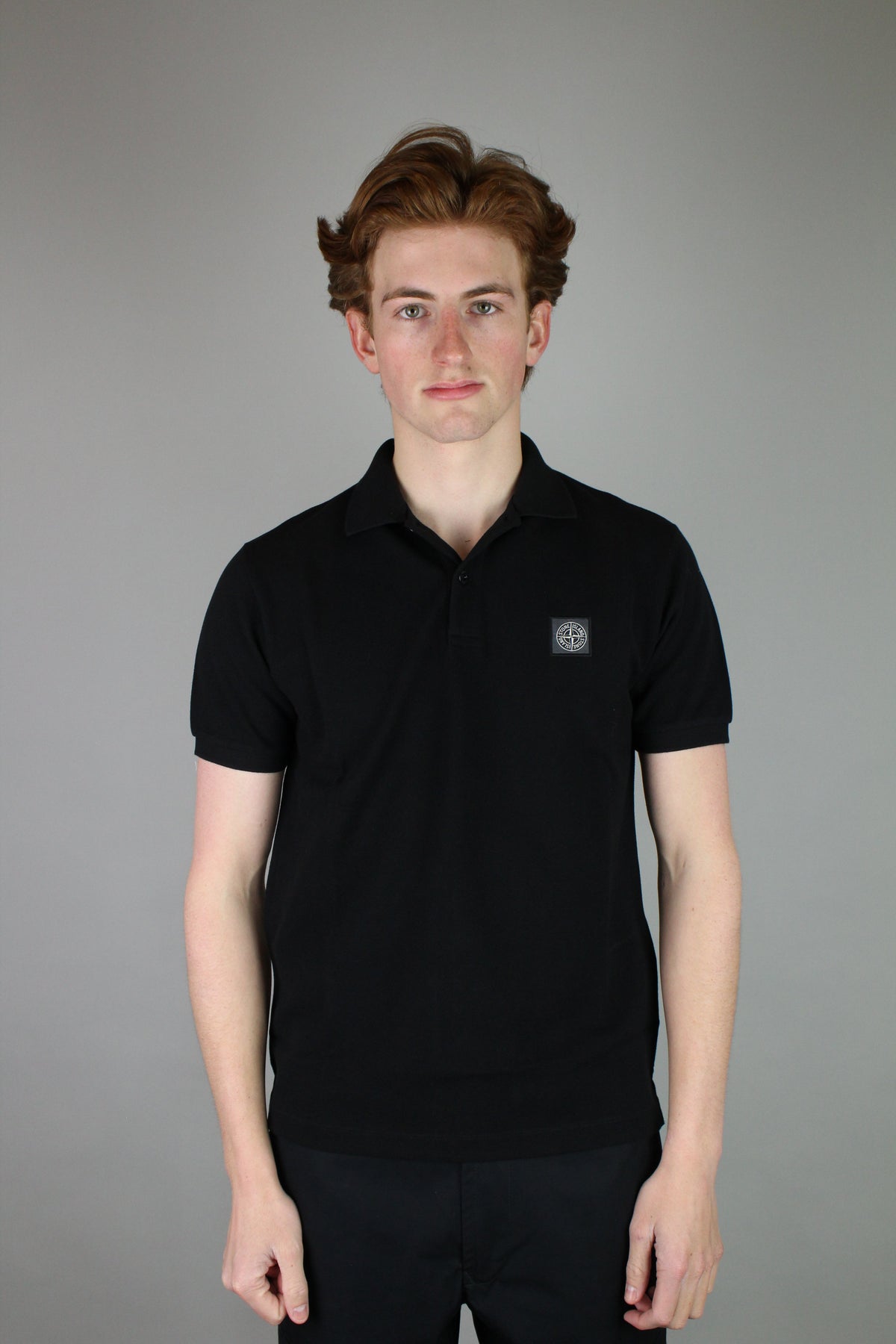 Stone Island Polo 'Black' (Regular Fit)