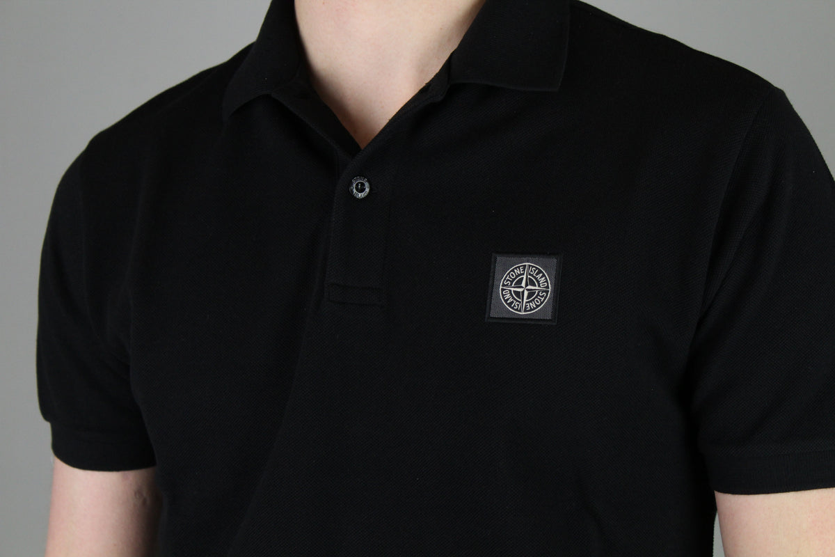 Stone Island Polo 'Black' (Regular Fit)