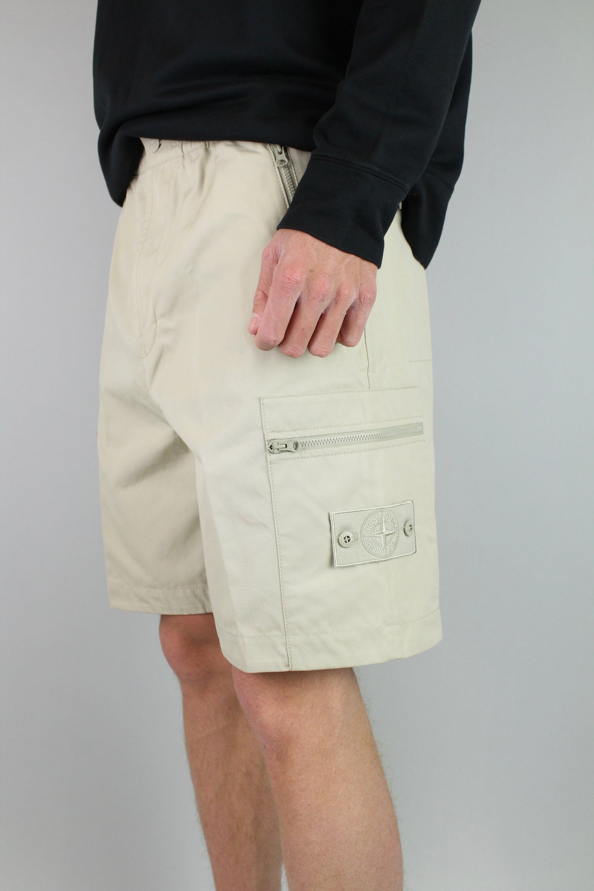 Stone Island Weatherproof Comfort Shorts Ghost (Beige)