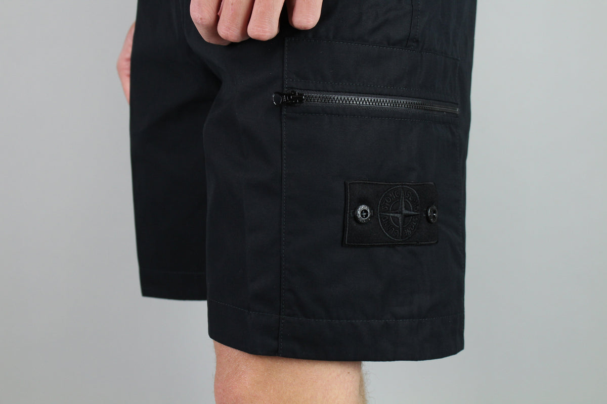 Stone Island Weatherproof Comfort Shorts Ghost (Black)