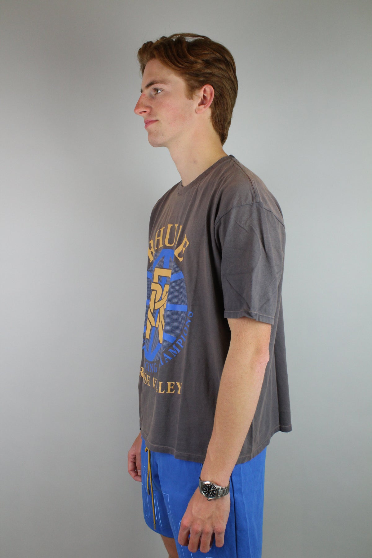 Rhude Paradise Valley Tee 'Vintage Grey'