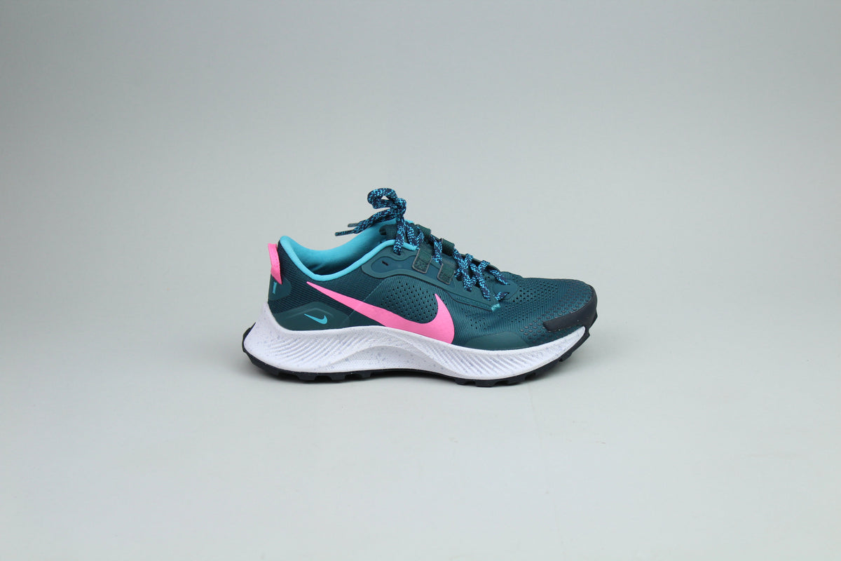 Pegasus Trail 3 Dark 'Teal Green Pink Glow' - Size 36.5 (ARCHIVE)