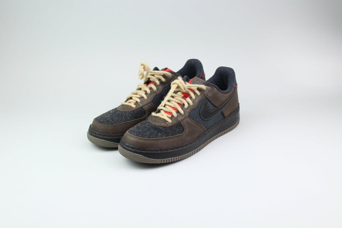 Nike Air Force 1 Low Inside Out 'Baroque Brown Black' - Size 45.5 (ARCHIVE)