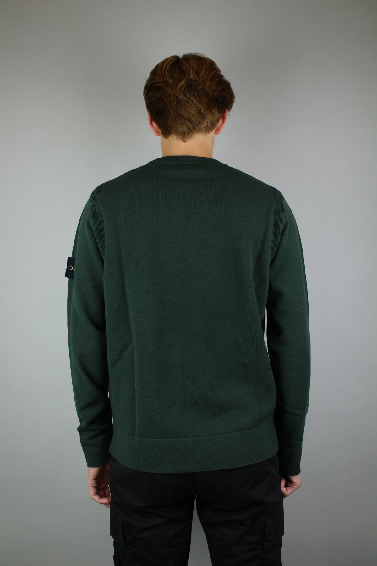 Stone Island Wool Crewneck 'Musk Green'